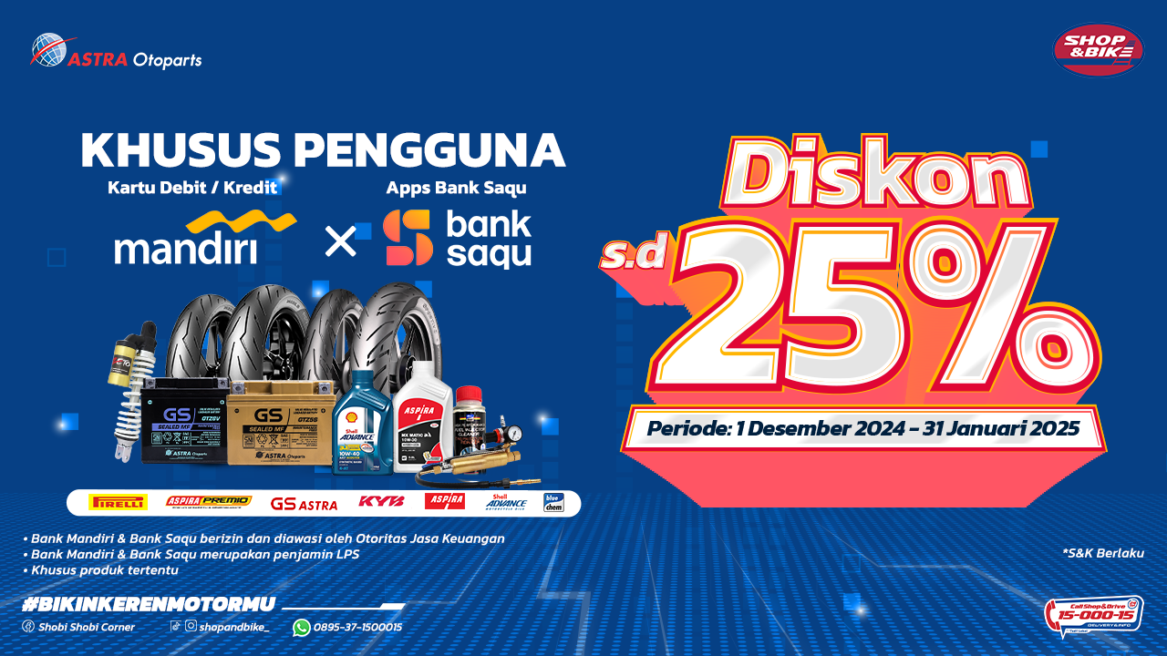 Promo Bank Mandiri & Bank Saqu