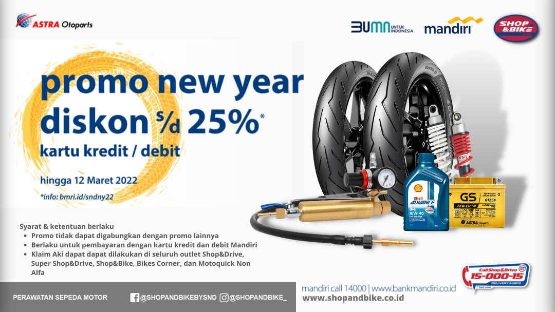 Promo New Year Bank Mandiri